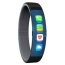 iWatch S – rund, dünn und mit Armband (Designstudie)